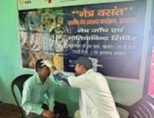 Free Eye Screening Camps Conducted at Hazaribagh Old Age Home and Spastic School